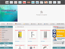 Tablet Screenshot of demirhanlarseramik.com
